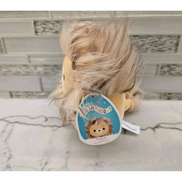 Squishmallows Francis The lion Plush Wild Long Mane Hair 6" Stuffed Animal Plush - Picture 2 of 7